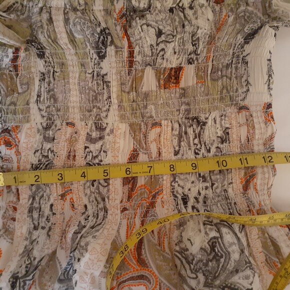 All Saint Lara Makutu Smocke Blouse - Picture 13 of 16